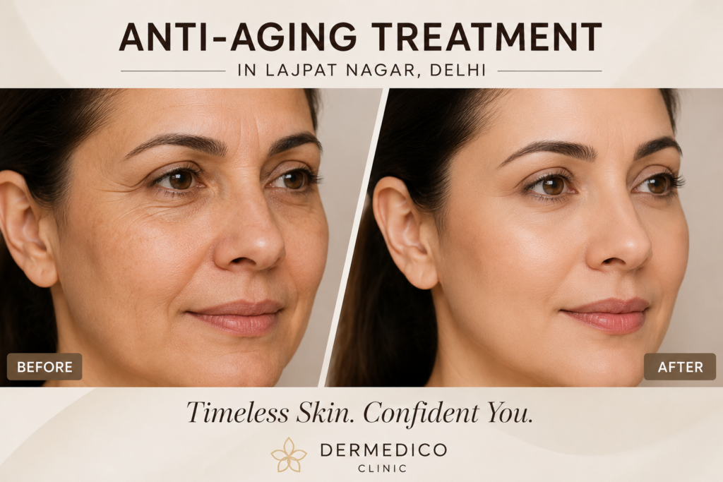 Anti-Aging Treatment in Lajpat Nagar, Delhi: Complete Guide to Younger-Looking Skin