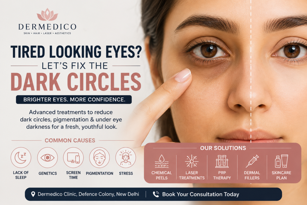 Under eye pigmentation