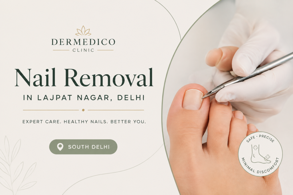 Nail Removal in Lajpat Nagar, Delhi: Expert Treatment for Ingrown & Painful Toenails