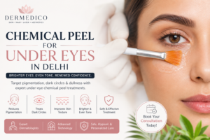 chemical peel for under eyes in Delhi