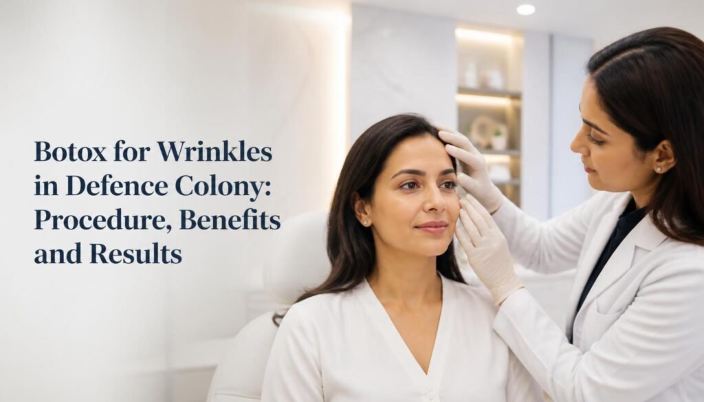 Botox for Wrinkles in Defence Colony: Procedure, Benefits and Results