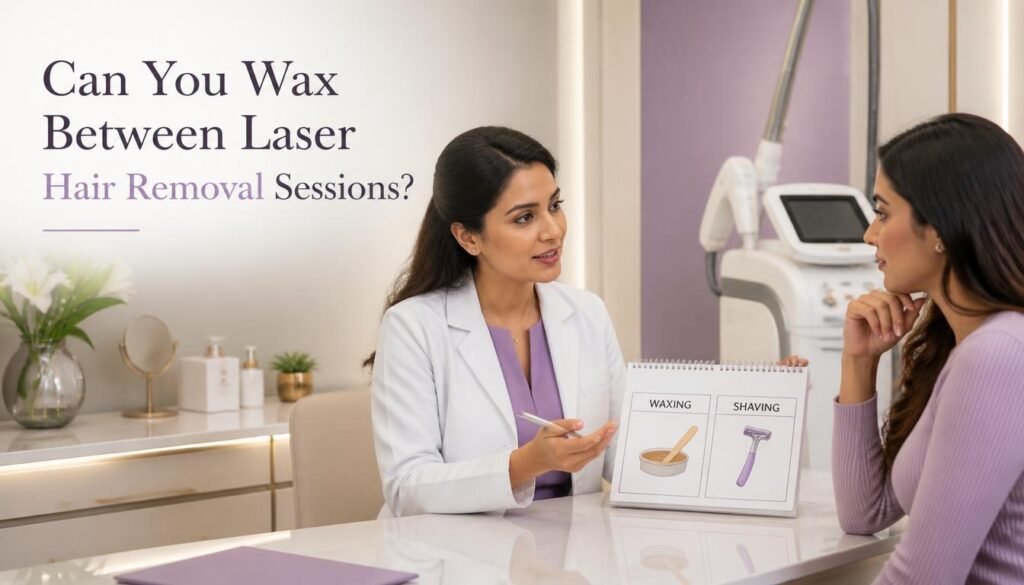 Can You Wax Between Laser Hair Removal Sessions?