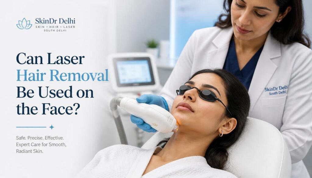 Can Laser Hair Removal Be Used on the Face?