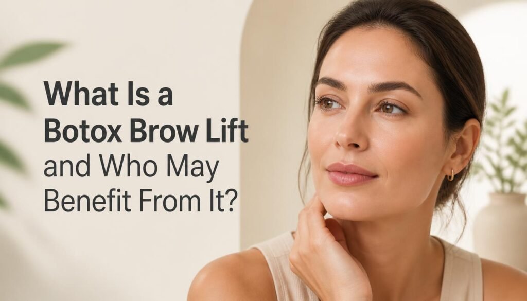 What Is a Botox Brow Lift and Who May Benefit From It?