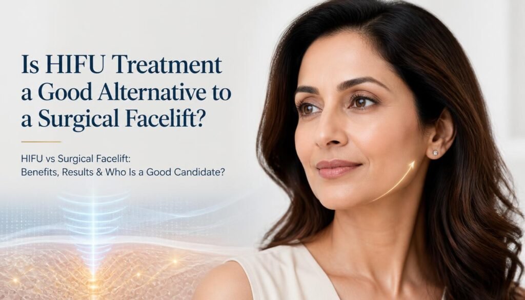 Is HIFU Treatment a Good Alternative to a Surgical Facelift?