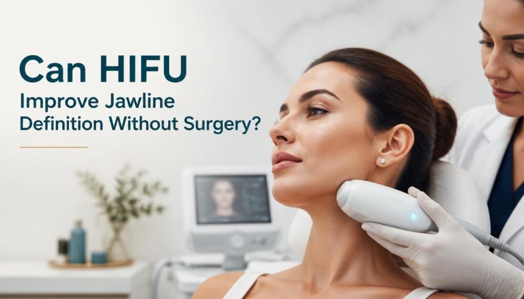 Can HIFU Improve Jawline Definition Without Surgery?