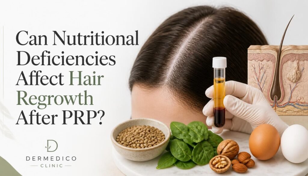 Can Nutritional Deficiencies Affect Hair Regrowth After PRP?