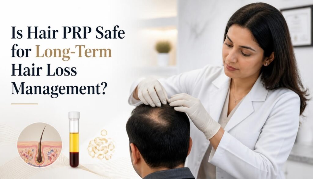 Is Hair PRP Safe for Long-Term Hair Loss Management?
