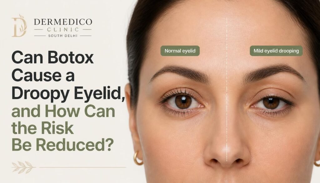 Can Botox Cause a Droopy Eyelid, and How Can the Risk Be Reduced?