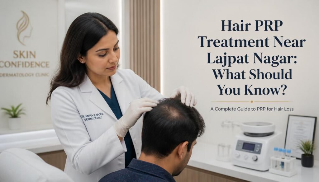 Hair PRP Treatment Near Lajpat Nagar: What Should You Know?